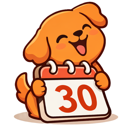 Mascotte garantie 30 jours